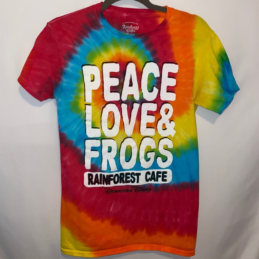 Rainforest Cafe Souvenir Tiedie Shirt